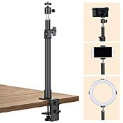 RRP £20.15 TARION Tabletop Light Stand Camera Clip Stand