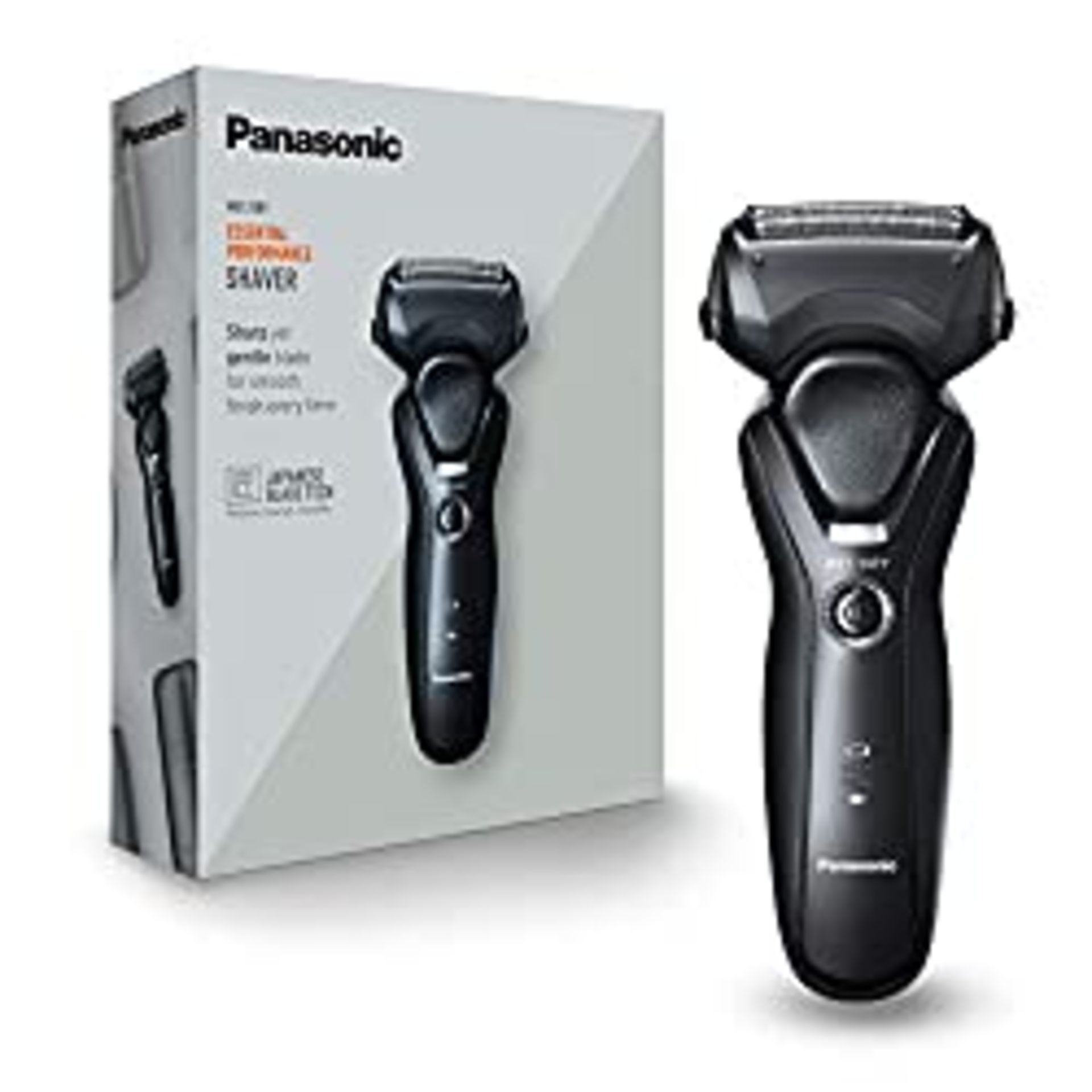 RRP £34.03 Panasonic ES-RT37 Wet and Dry Rechargeable Electric 3-Blade Shaver for Men
