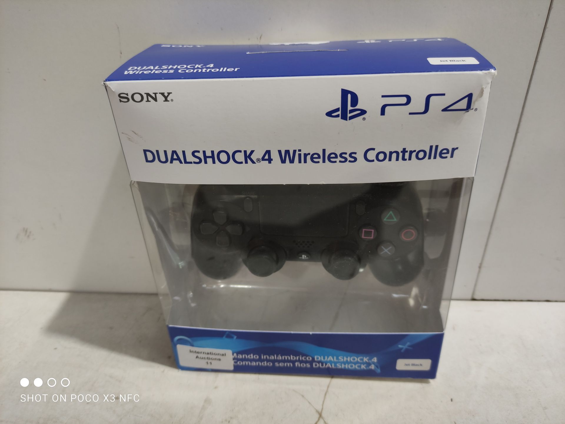 RRP £64.10 Sony PlayStation DualShock 4 Controller - Black - Image 2 of 2