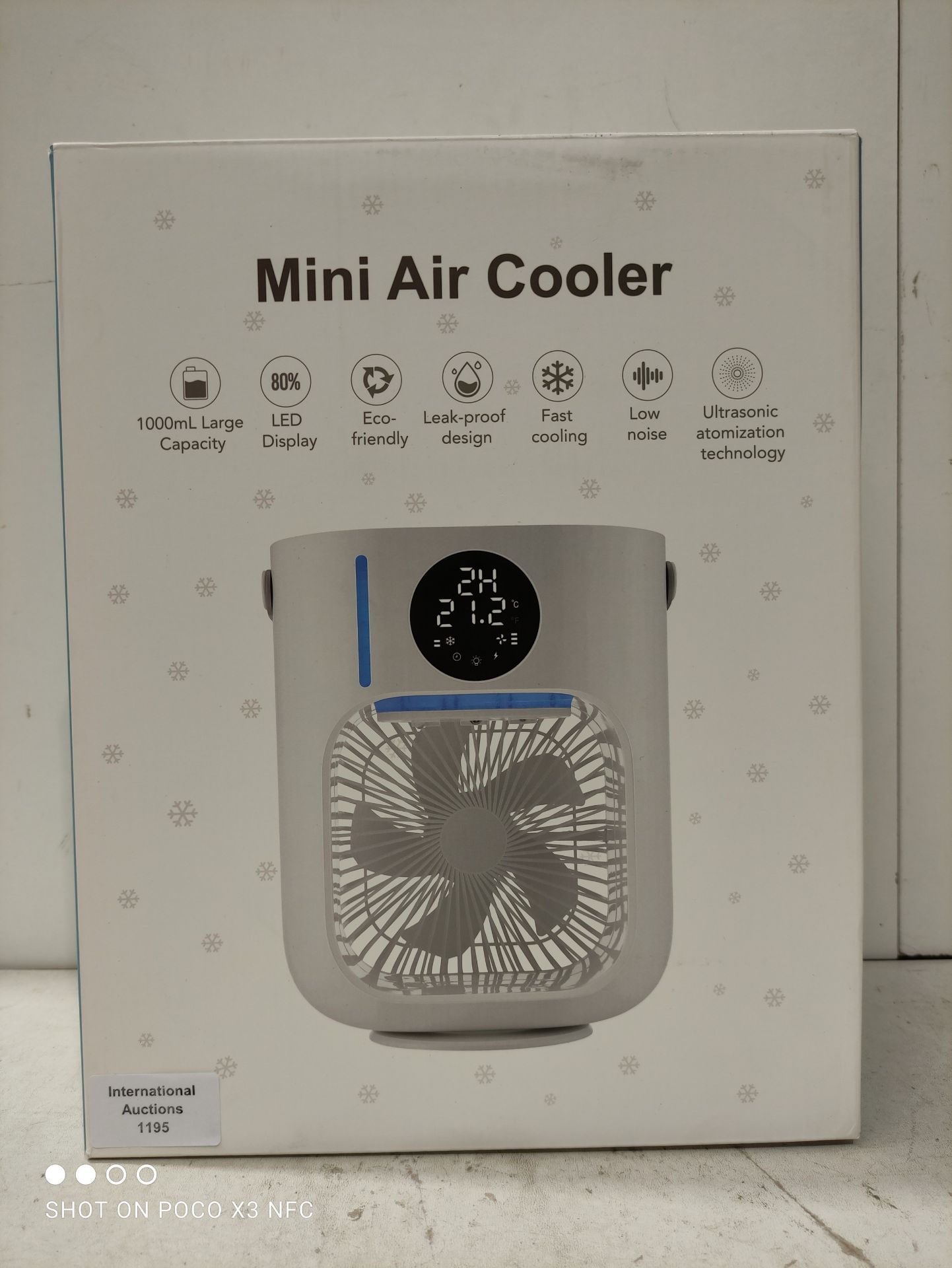 RRP £39.98 Portable Air Cooler - Image 2 of 2