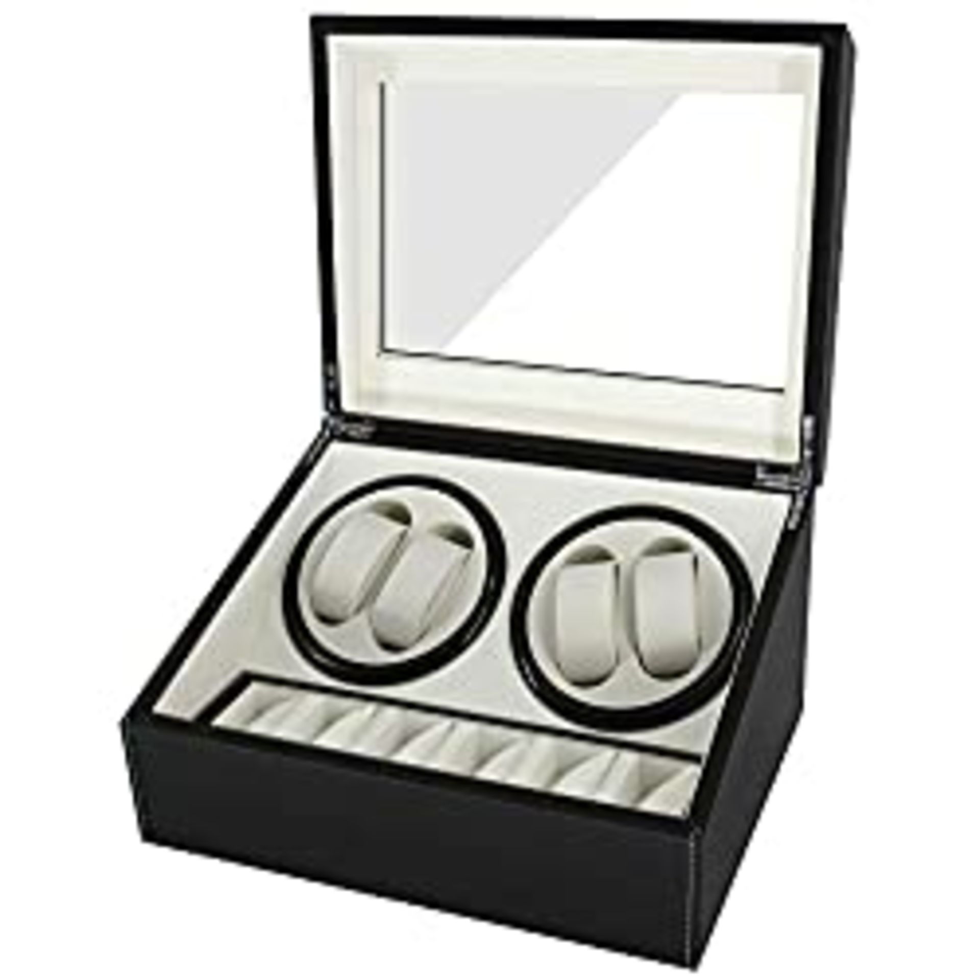 RRP £69.98 Feibrand Automatic Watch Winder Box Rotating Watch