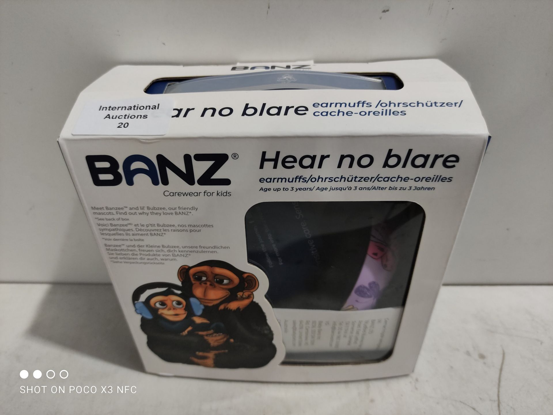 RRP £17.36 Banz Butterfly Baby Hearing Protection Earmuffs - Image 2 of 2