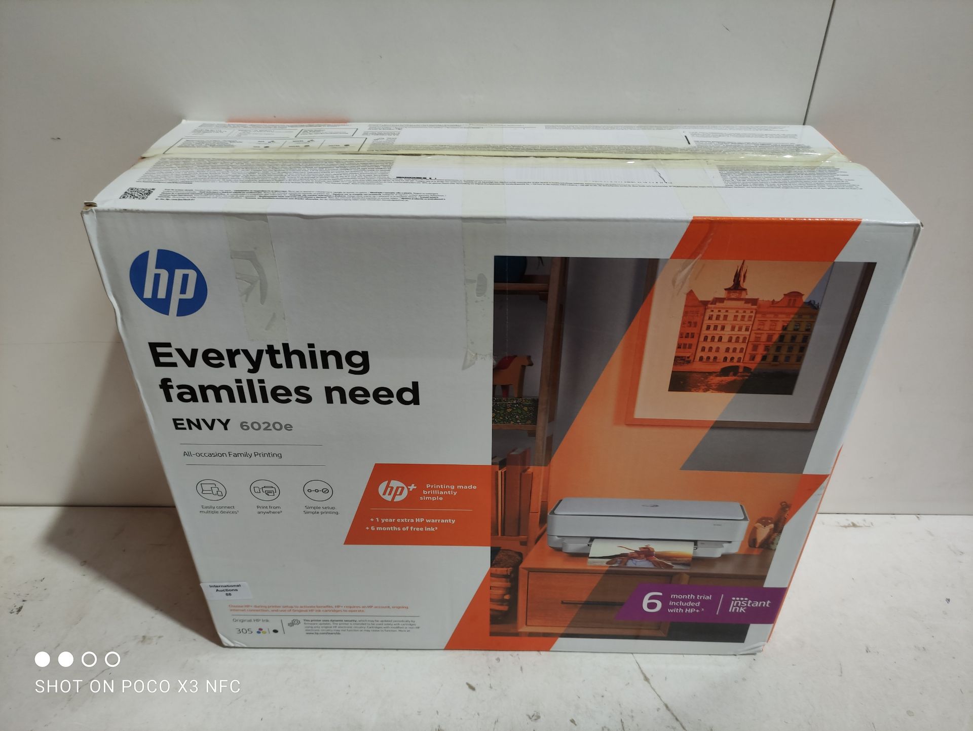 RRP £57.23 HP ENVY 6020 All-in-One Printer with Wireless Printing - Image 2 of 2