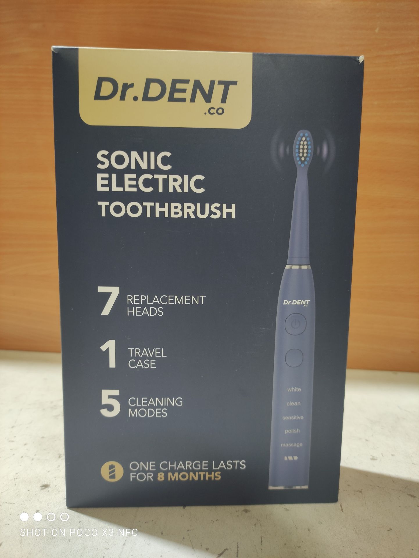 RRP £25.99 DrDent Premium Sonic Electric Toothbrush - Image 2 of 2