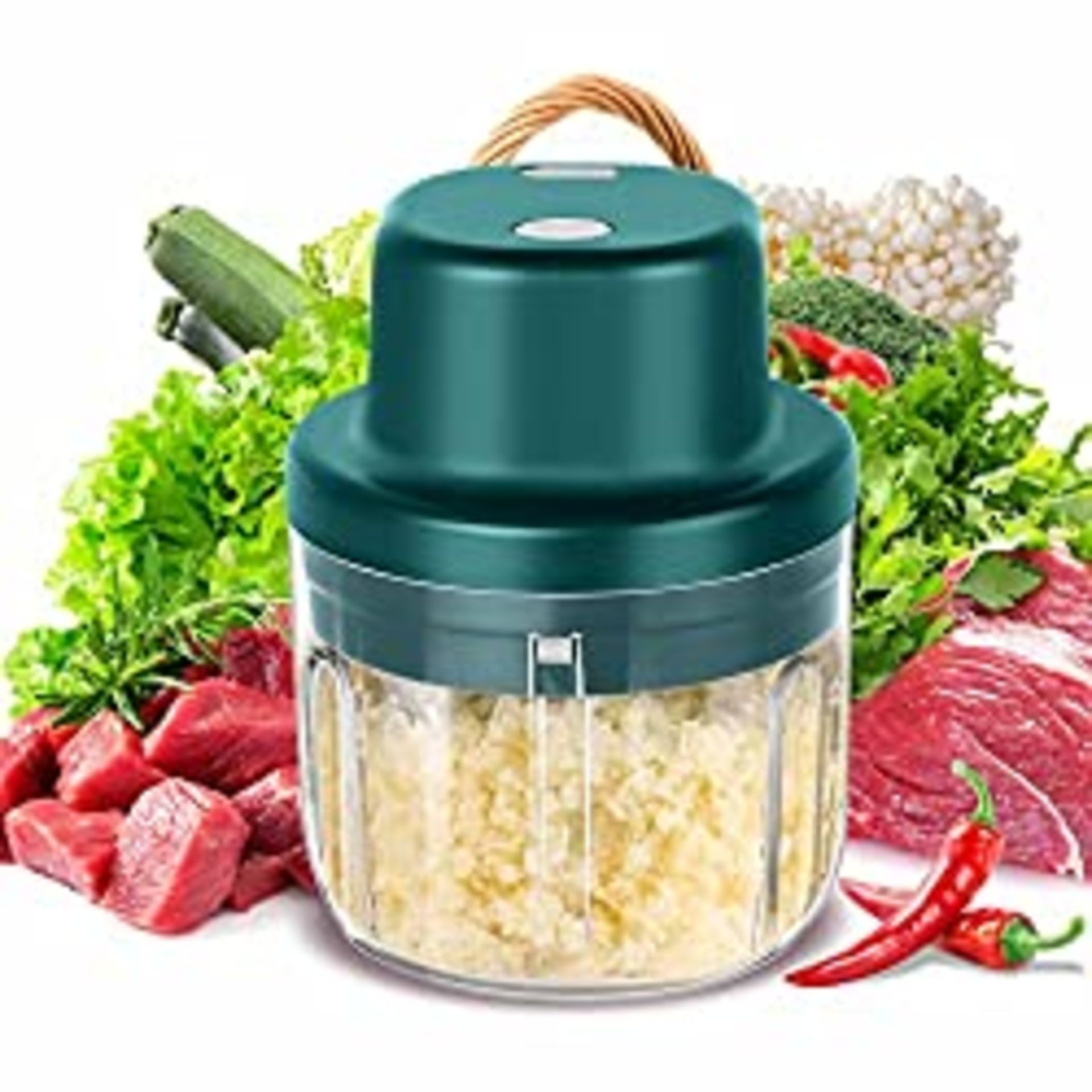 RRP £10.99 Mini Food Chopper Small Food Processor Electric