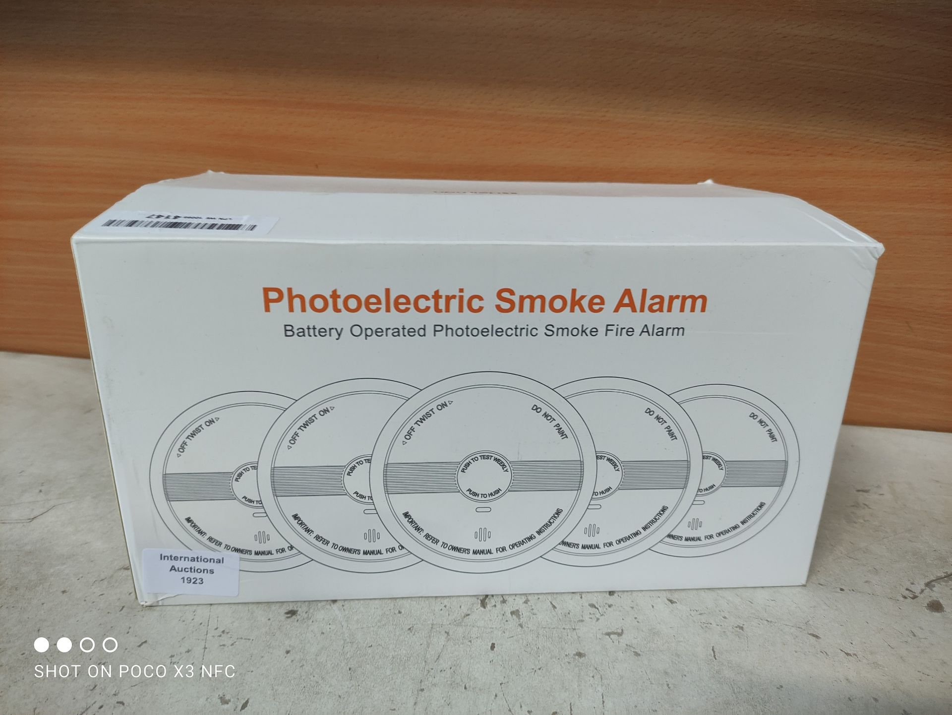 RRP £53.62 Heiman Connected Smart Smoke Alarm - Image 2 of 2