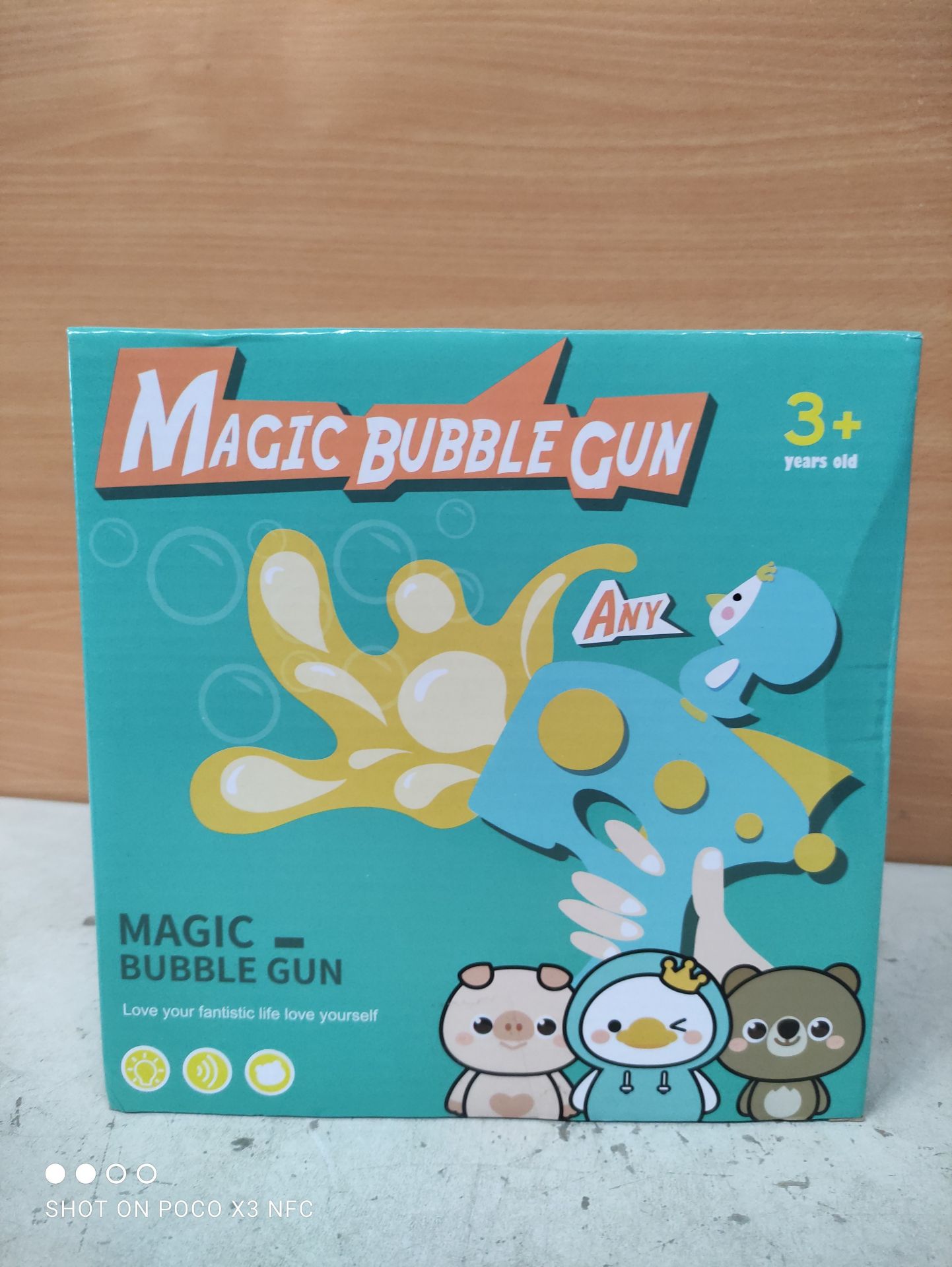 RRP £16.08 Luclay Bubble Machine - Image 2 of 2
