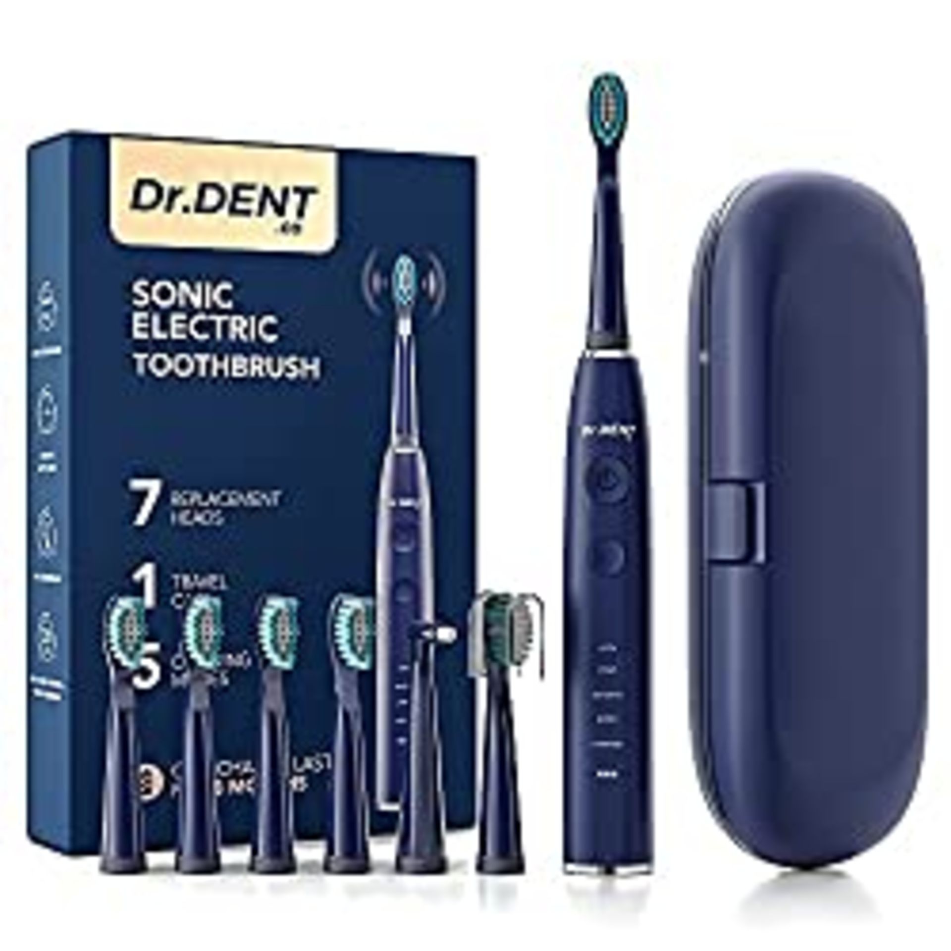 RRP £25.99 DrDent Premium Sonic Electric Toothbrush