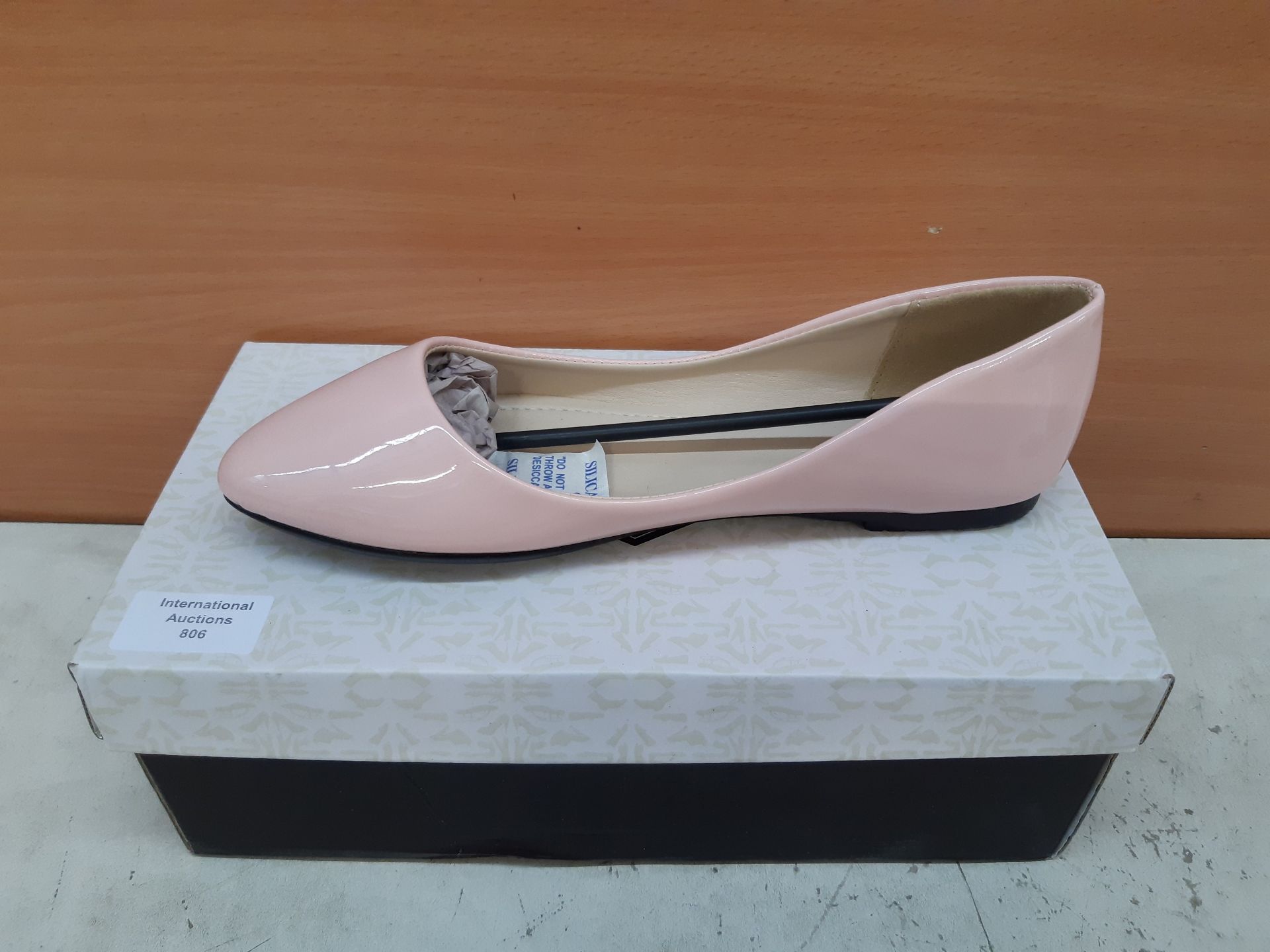 RRP £14.33 Mc Footwear Ladies Fashion Flat Ballerina Dolly Pumps Work Shoes Size UK 3-8 - Image 2 of 2