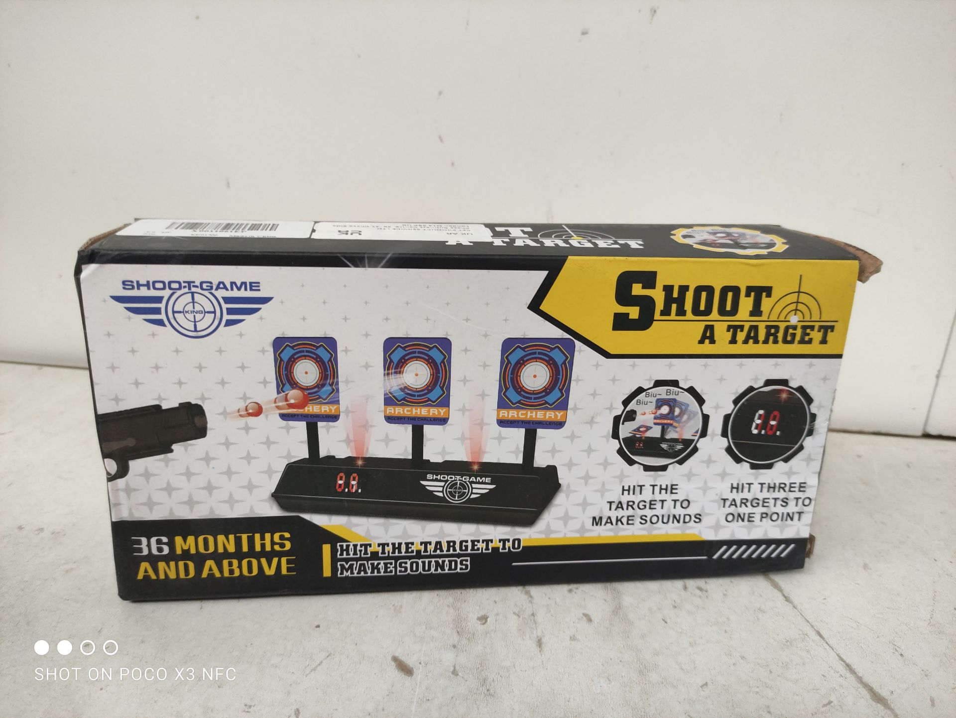 RRP £13.99 Electronic Digital Target for Nerf Guns - Image 2 of 2