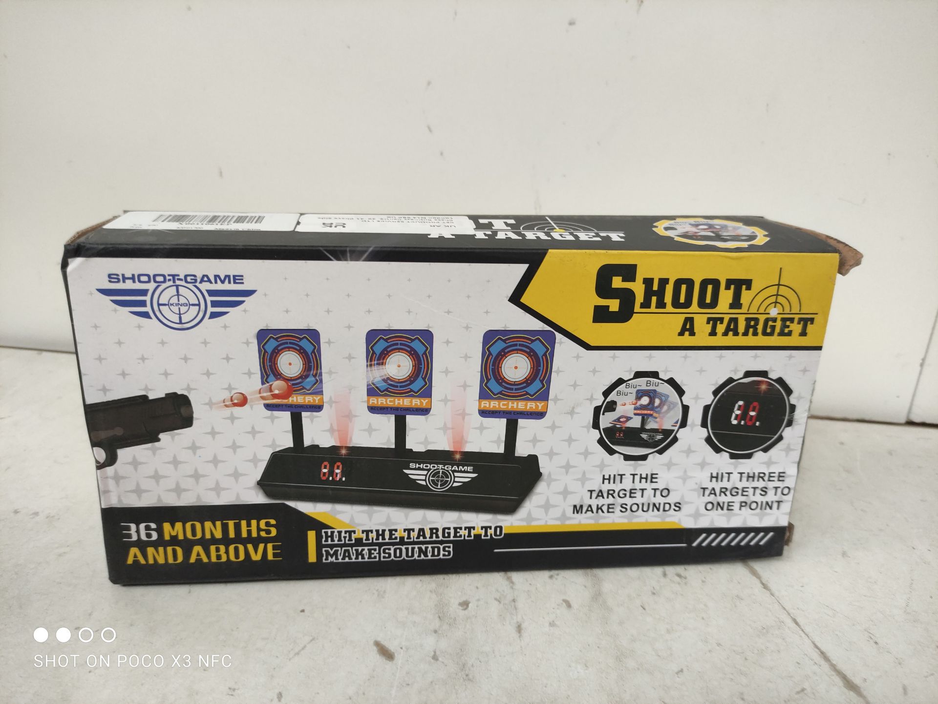 RRP £13.99 Electronic Digital Target for Nerf Guns - Image 2 of 2