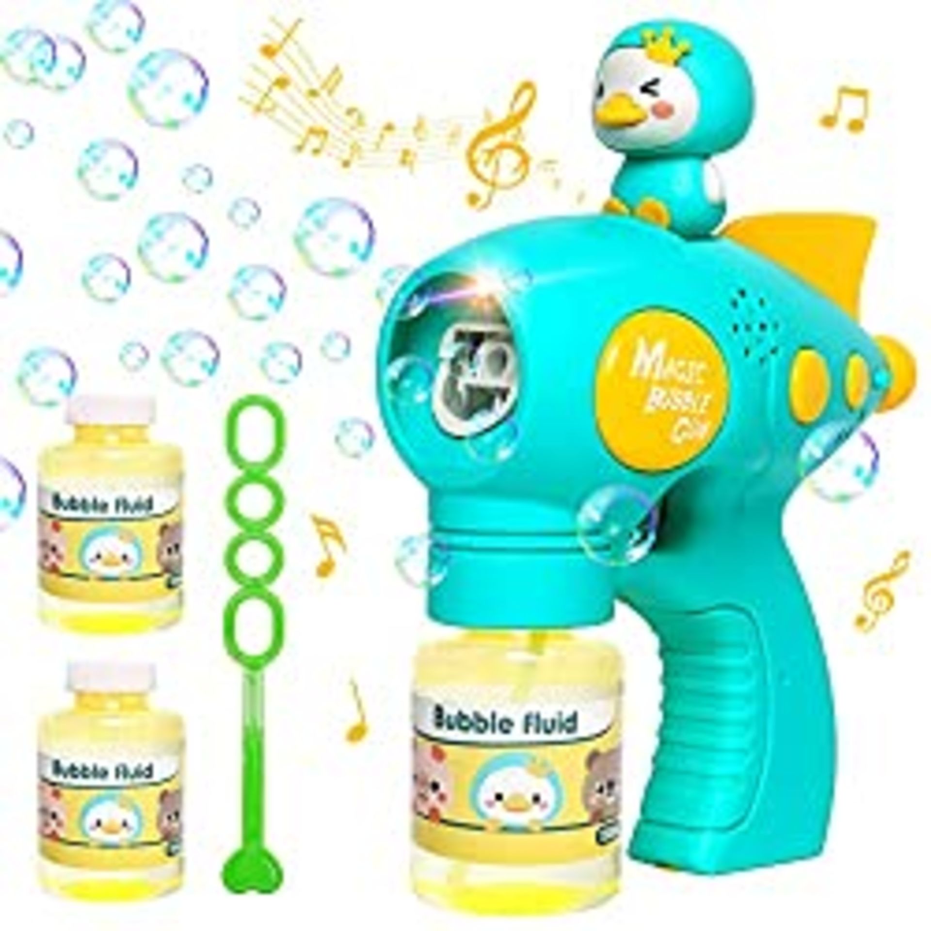 RRP £16.08 Luclay Bubble Machine