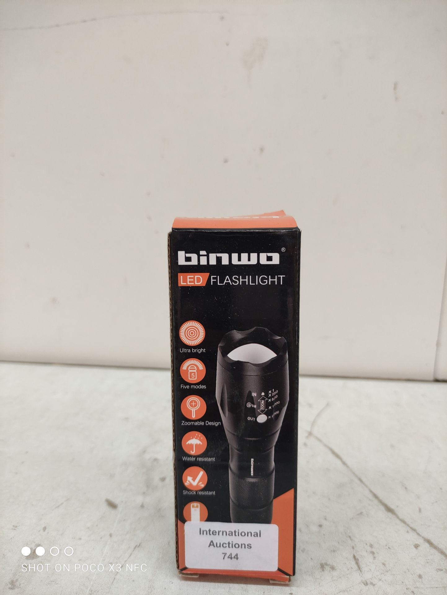 RRP £9.98 BINWO LED Torches Super Bright 3000 Lumens High Power Led Flashlight - Image 2 of 2