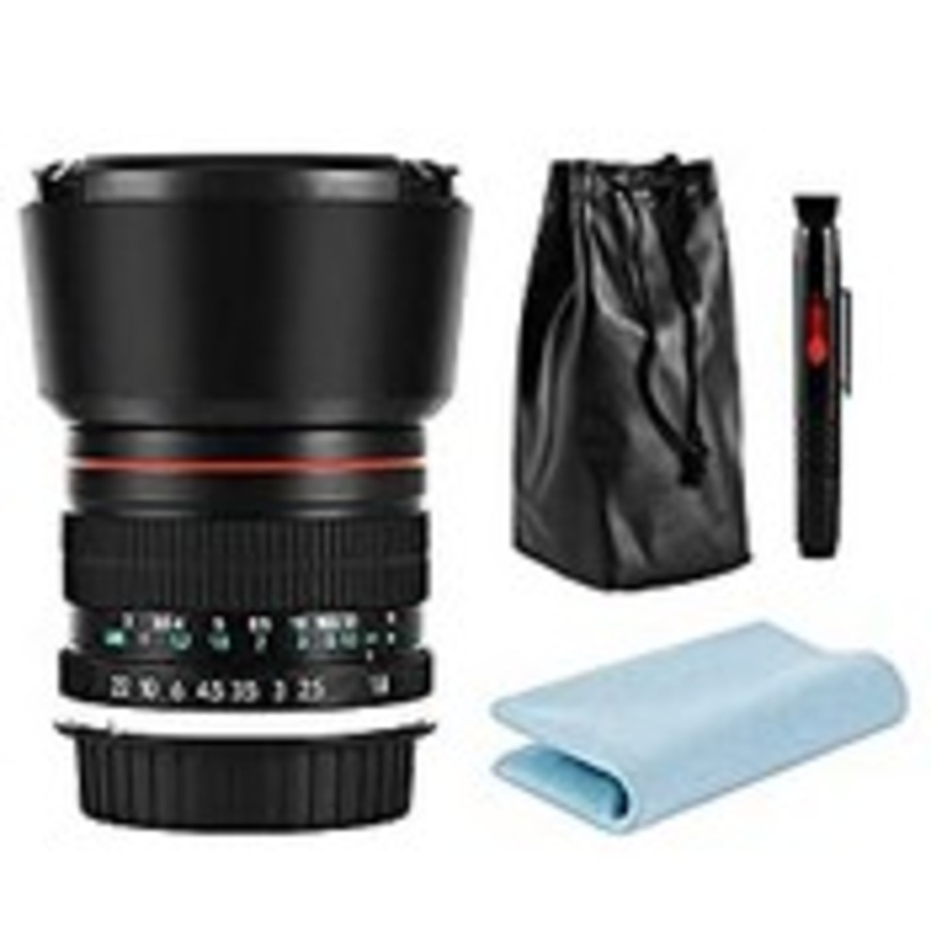 RRP £104.03 JINTU 85mm F1.8 Portrait Lens MF Telephoto Manual Focus