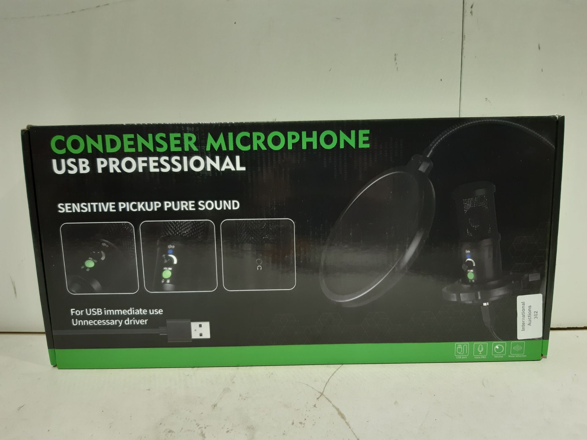 RRP £39.92 USB Microphone Kit 192KHZ/24BIT - Image 2 of 2