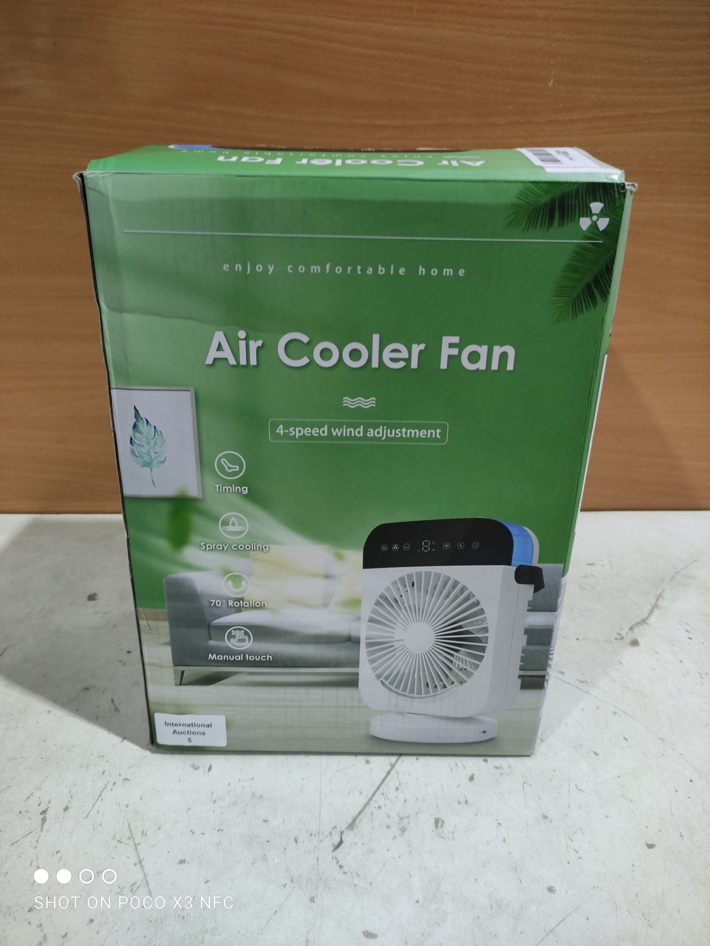 RRP £45.98 Portable Air Cooler Fan - Image 2 of 2