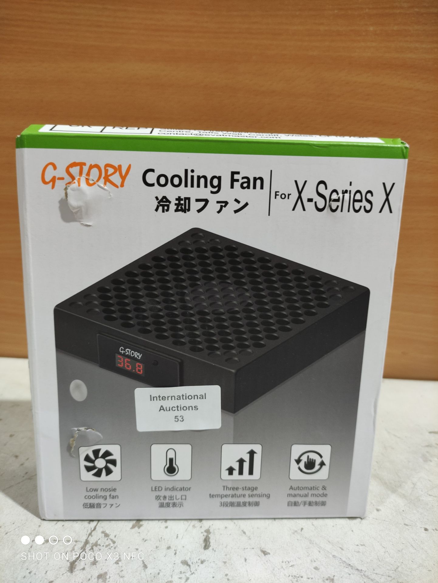 RRP £30.98 G-STORY Cooling Fan for Xbox Series X with Automatic - Image 2 of 2