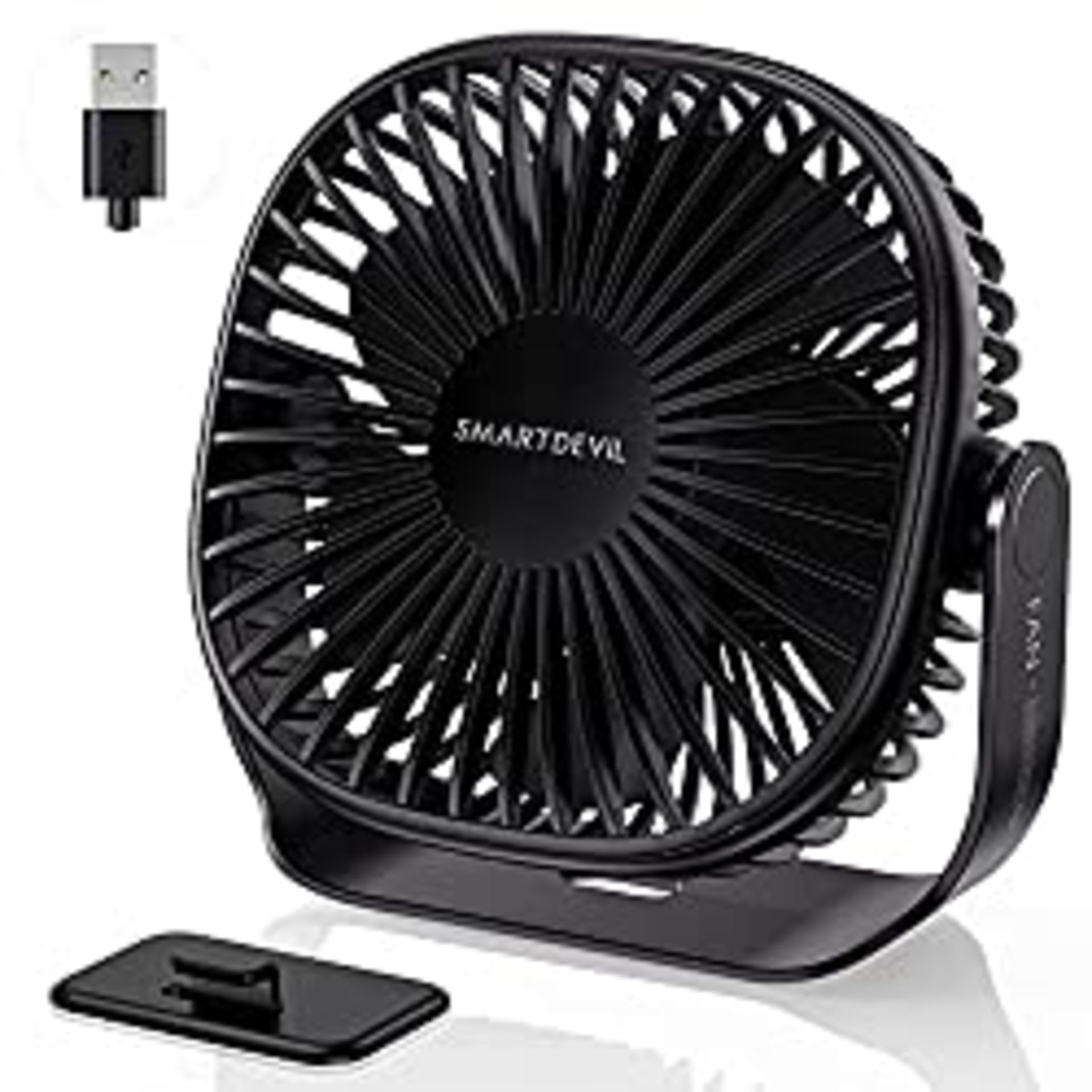 RRP £14.44 SMARTDEVIL Desk Fan