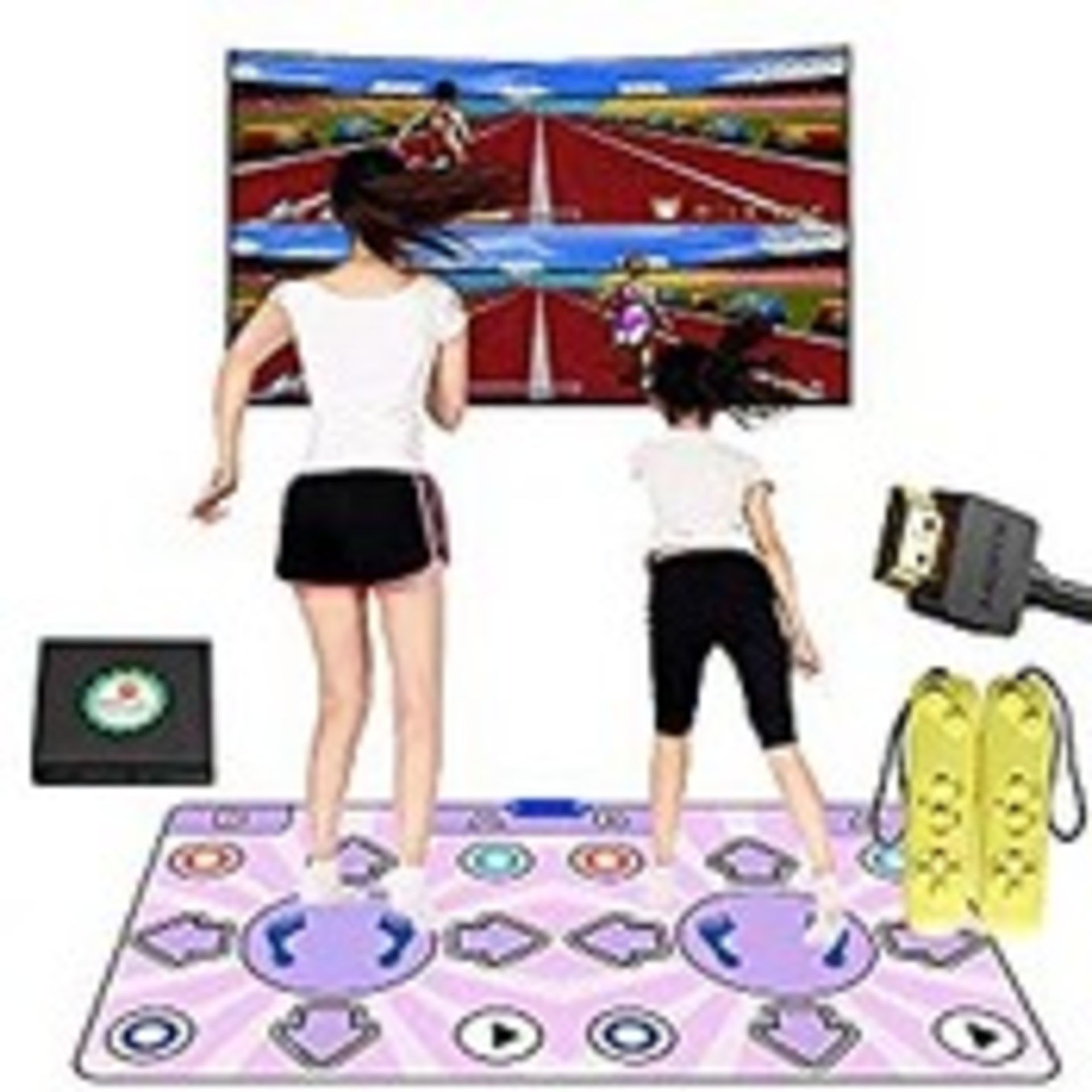 RRP £99.98 Double Dance Mat for TV with HDMI