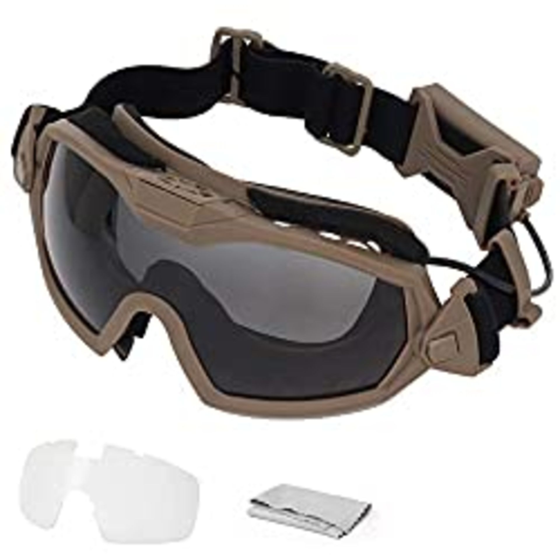 RRP £28.98 Fan Version Cooler Tactical Airsoft Paintball Glasses