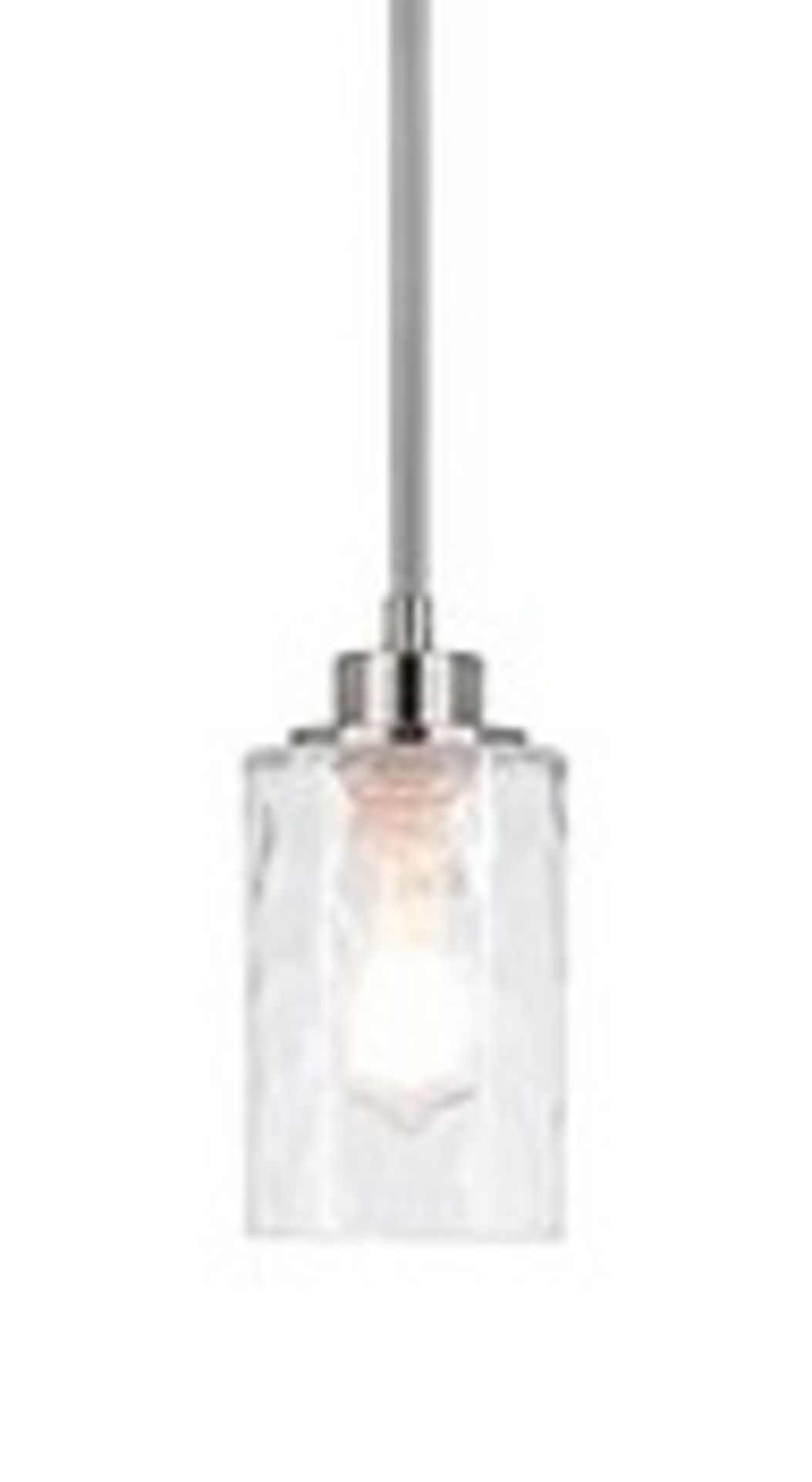 RRP £39.98 XiNBEi Pendant Light 1 Light Glass Pendant Light