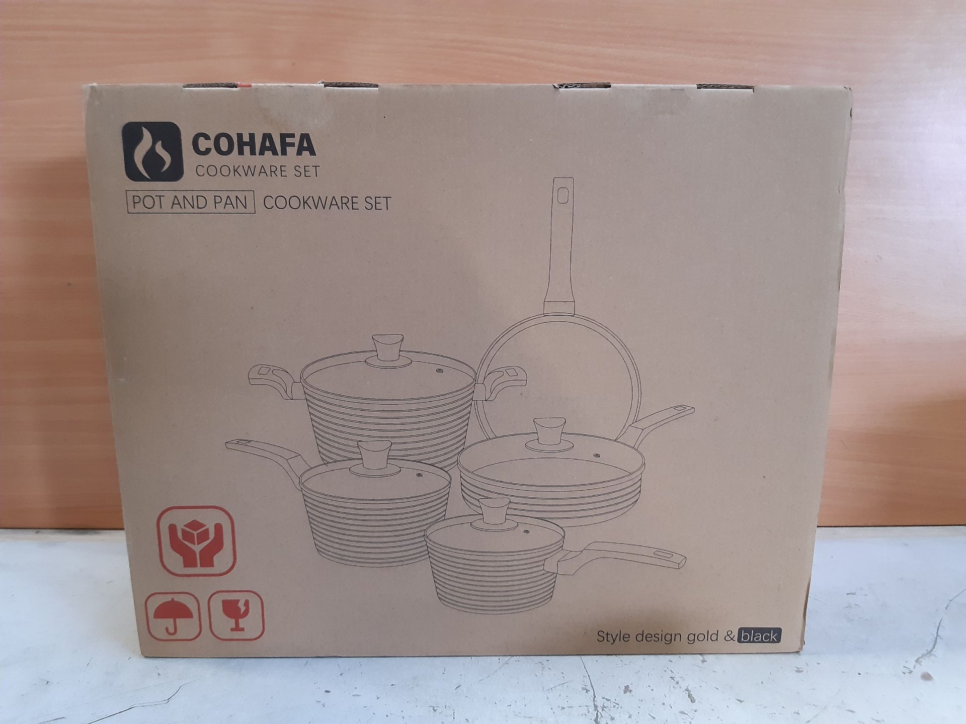 RRP £85.88 Pots and Pans Sets - Image 2 of 2