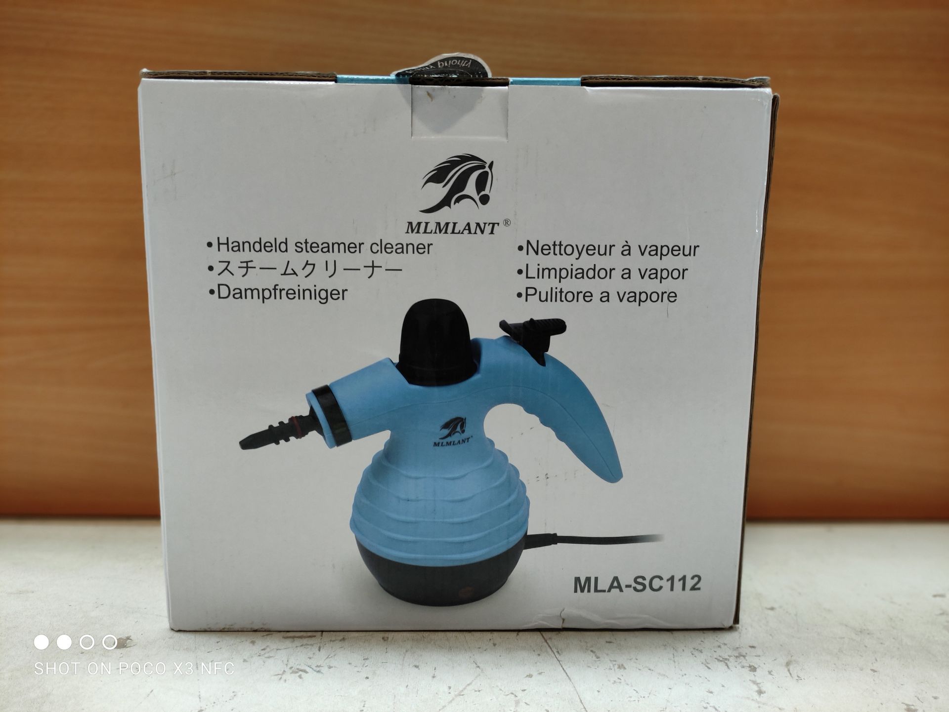RRP £39.98 MLMLANT Handheld Portable Steam Cleaners For Cleaning - Image 2 of 2