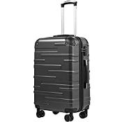 RRP £74.99 COOLIFE Hard Shell Suitcase with TSA Lock and 4 Spinner