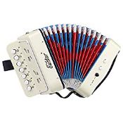 RRP £33.00 Eastar Accordion 10 Keys Button Educational Musical Instrument