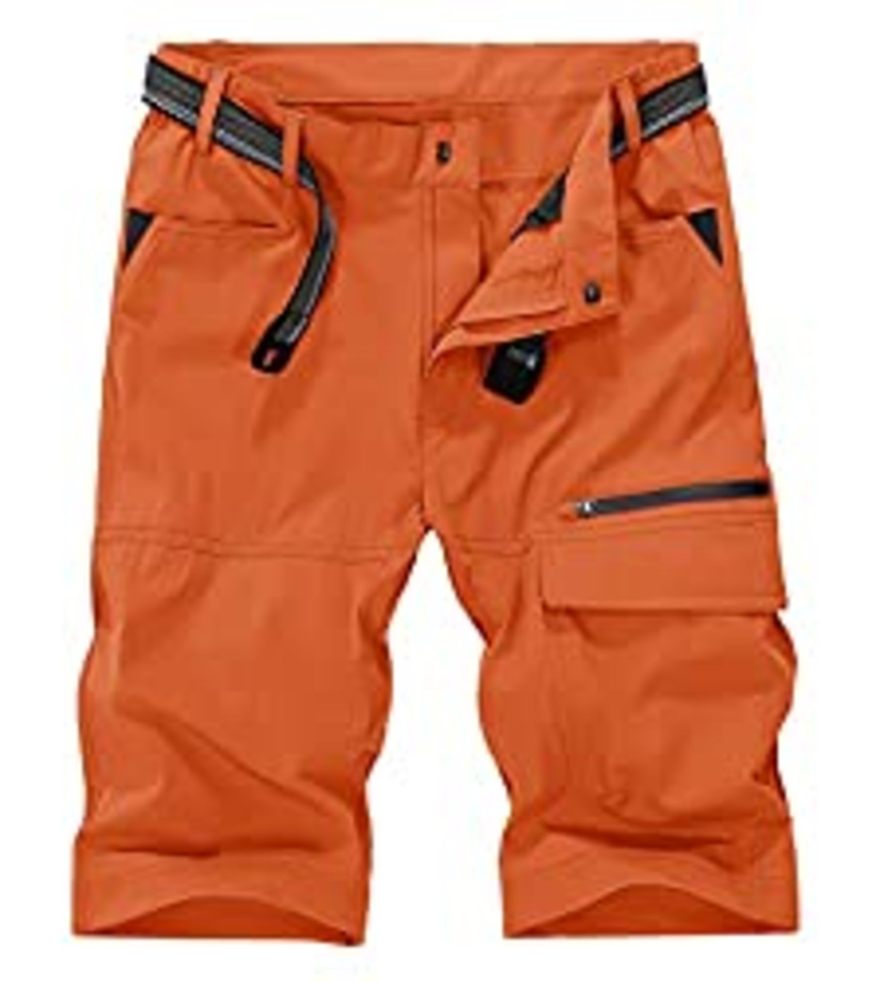 RRP £26.98 KEFITEVD Men's Quick Dry Climbing Shorts Cargo Pants