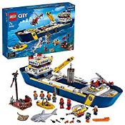 RRP £180.00 LEGO 60266 City Oceans Ocean Exploration Ship