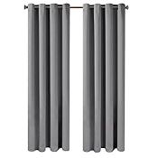 RRP £31.99 Anjee Eyelet Blackout Thermal Insulated Curtains 2