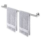 RRP £21.98 KES Towel Rail Wall Mounted Towel Holder for Bathroom