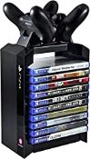 RRP £24.98 Official Sony PlayStation 4 Game Storage Tower and
