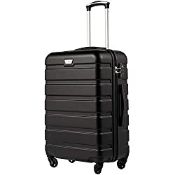 RRP £79.99 COOLIFE Suitcase Trolley Carry On Hand Cabin Luggage