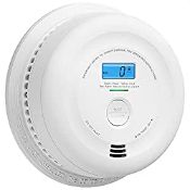 RRP £29.99 X-Sense 10-Year Battery Smoke and Carbon Monoxide Detector with LCD Display
