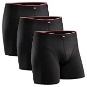 RRP £20.75 Bamboo Trunks Underwear for Men 3 Pack