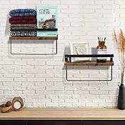 RRP £11.99 Skython Industrial Floating Shelves