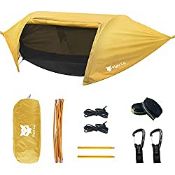 RRP £90.44 Night Cat Camping Hammock Tent with Mosquito Net and