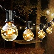 RRP £45.98 100FT Festoon Lights Outdoor