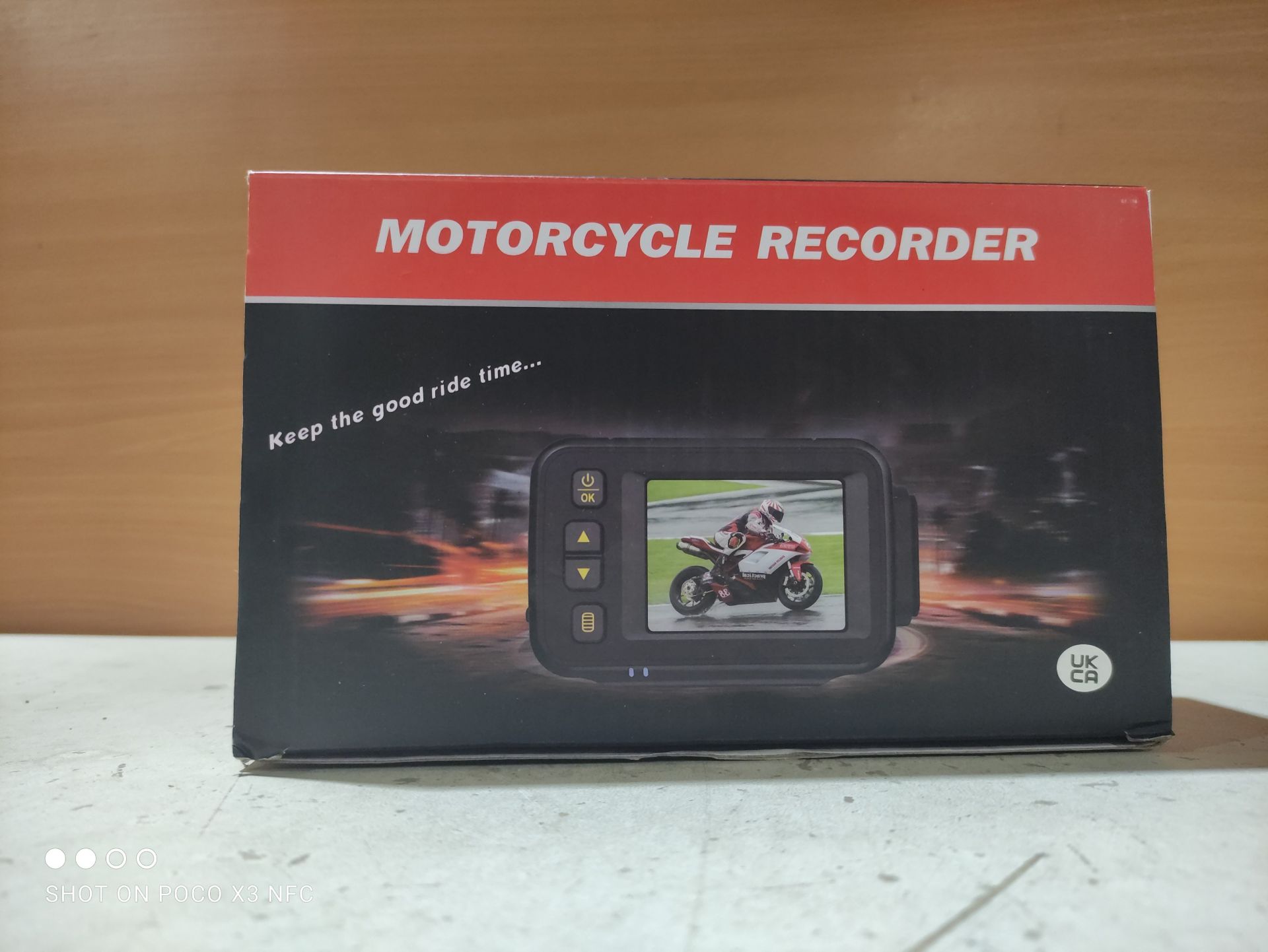 RRP £59.99 OBEST All Waterproof Motorcycle Dash Cam 720P - Image 2 of 2