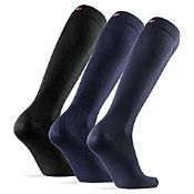 RRP £18.41 Knee-High Bamboo Dress Socks