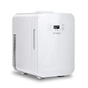 RRP £52.99 Yoleo Mini Fridge Quiet 25 dB 10 L for Bedroom Home