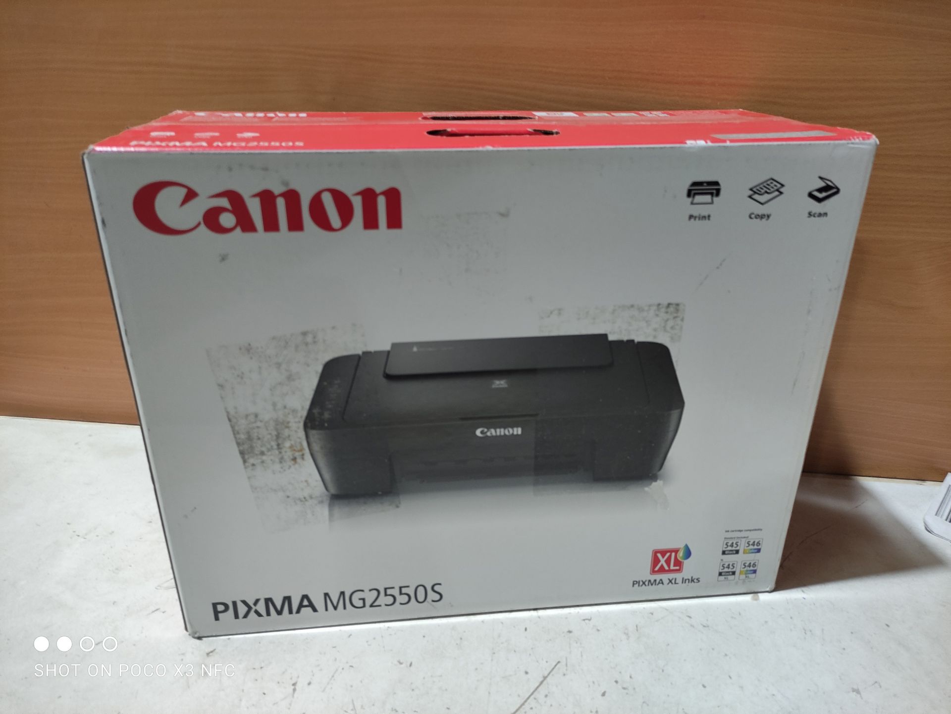 RRP £79.18 Canon PIXMA MG2550S Inkjet A4 Black - multifunctionals (Inkjet - Image 2 of 2