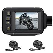 RRP £59.99 OBEST All Waterproof Motorcycle Dash Cam 720P