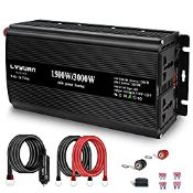 RRP £99.98 1500 Watts Power Inverter 24V to 230V