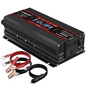 RRP £59.99 800W/2000W Power Inverter DC 12V to 230V 240V AC Car