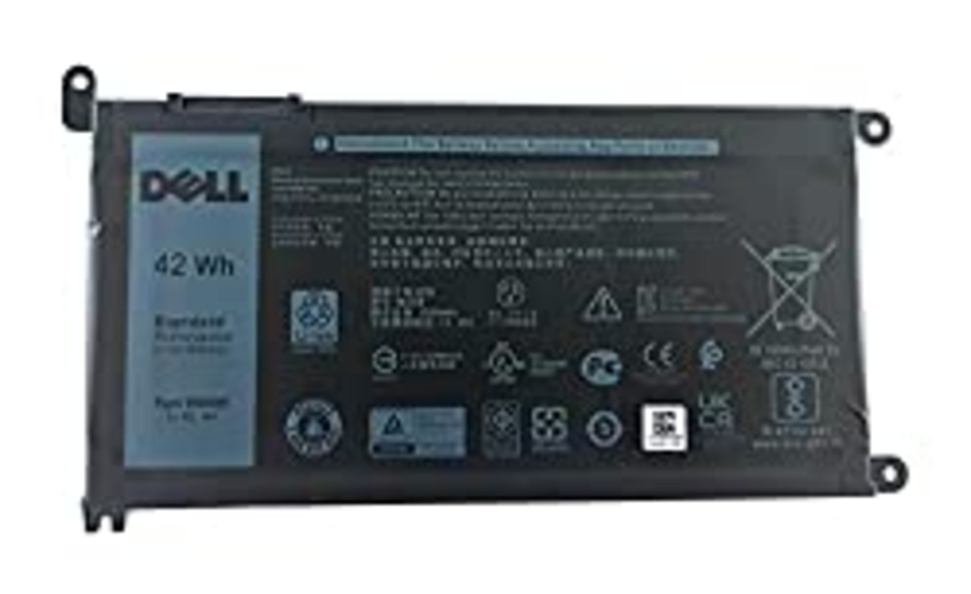 RRP £62.84 Genuine Dell Battery WDX0R 42Whr 4-cell 11.4V for Dell