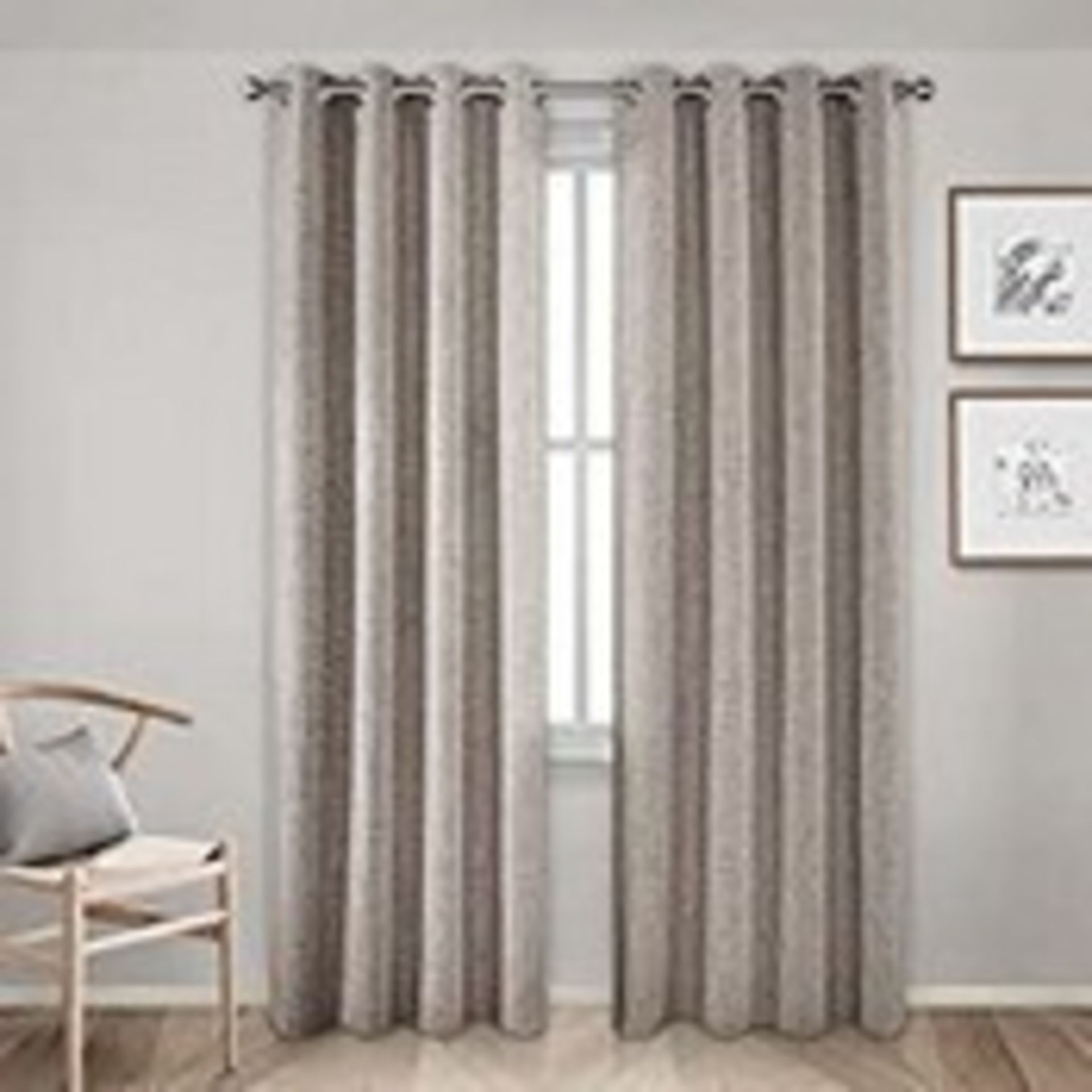 RRP £41.95 CUCRAF Energy Saving 100% Blackout Curtains Eyelet