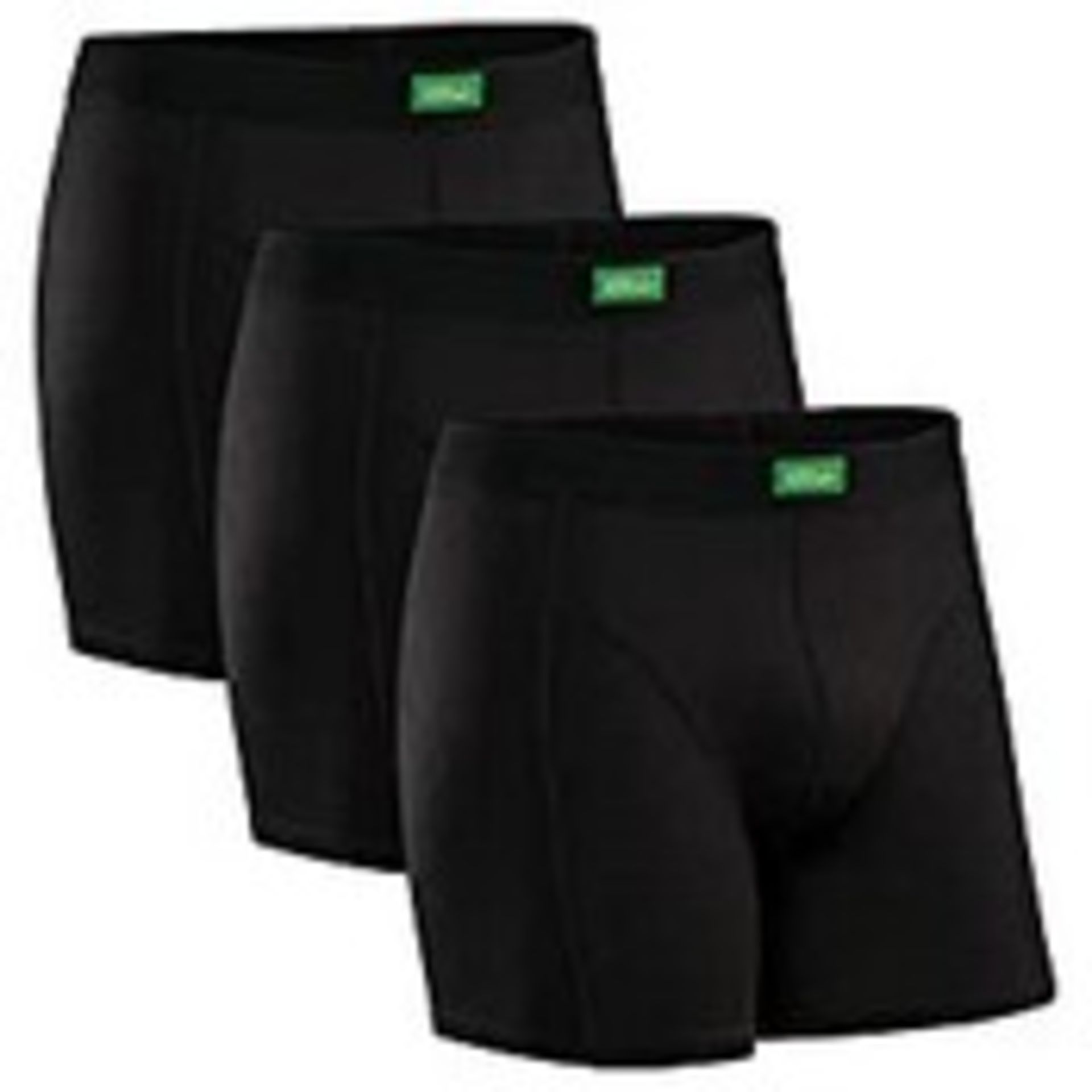 RRP £19.96 Organic Cotton Stretch Boxershorts Underwear 3 Pack